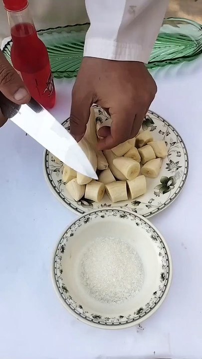 Sting and banana  juice recipe idea.