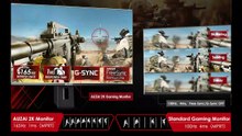 AUZAI 27 Inch Gaming Monitor 144Hz Computer Monitor, WQHD 2560x1440p