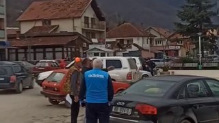 Incidents in Kosovo and Metohija. In the municipality of Zubin Potok, today there was an incident between the Kosovo Police and the bare-handed people! The terror of Pristina and Kurti against the bare-handed Serbian people continues.