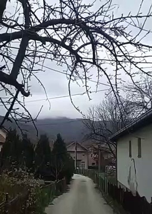 Sirens for air traffic danger in Zubin Potok!