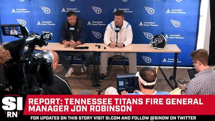 Titans Fire General Manager Jon Robinson