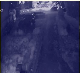 Lorry seen before it comes to a stop in Oldland Common High Street