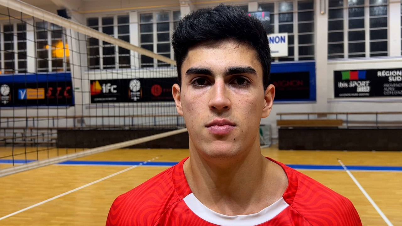 Interview maritima: Matthieu Mouezy après l'élimination de Martigues Volley à Avignon