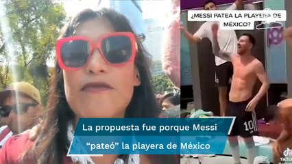 Por “desprecio” a México, diputada trans de Morena propone declarar a Messi persona non grata