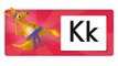 Oxford Phonics Word 1 - the alphabet - Letter K - kangaroo kite king key