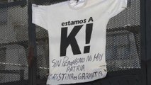 Seguidores de Cristina Fernández se movilizan en Buenos Aires ante veredicto