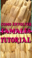 COMO ENVOLVER TAMALES #SHORTS TUTORIAL