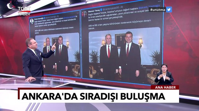 Sürpriz Bir Buluşmayla İmamoğlu ve Yavaş Bir Araya Geldi - Ekrem Açıkel İle TGRT Ana Haber