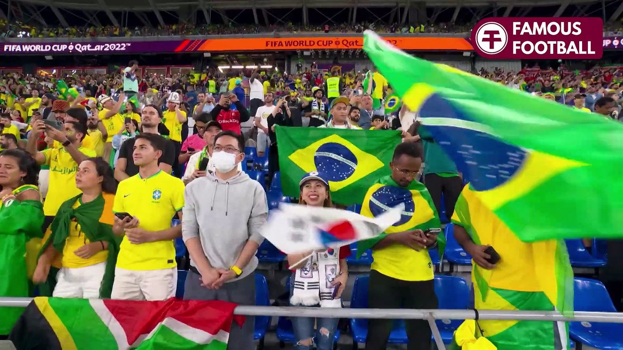 Match Highlights - Brazil 4 vs 1 South Korea - Matchday 54 - World Cup Qatar 2022 | Famous Football