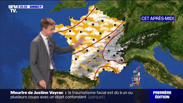 Des chutes de neige sur le centre-est, de la grisaille sur une grande partie du territoire...la météo de ce vendredi