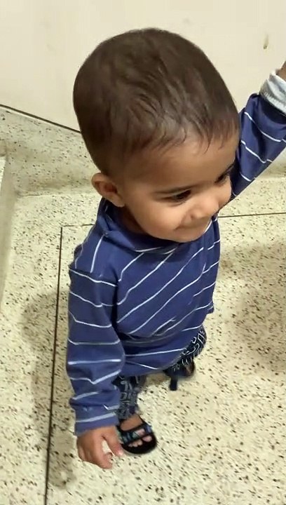 ❤️Cute baby enjoying ❤️