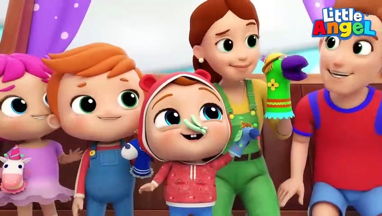 ¿Dónde estará mi calcetín-  - Canciones Infantiles de Bebé Juan - Little Angel Español