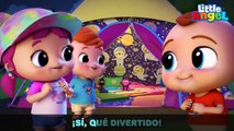 Aventura de Campamento en Familia ️ - Canciones Infantiles de Bebé Juan - Little Angel Español
