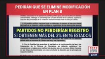 Morena solicitará cambios al Plan B de la Reforma Electoral