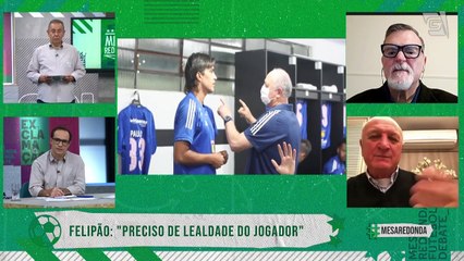 Scolari fala sobre abordagem com os jogadores atuais