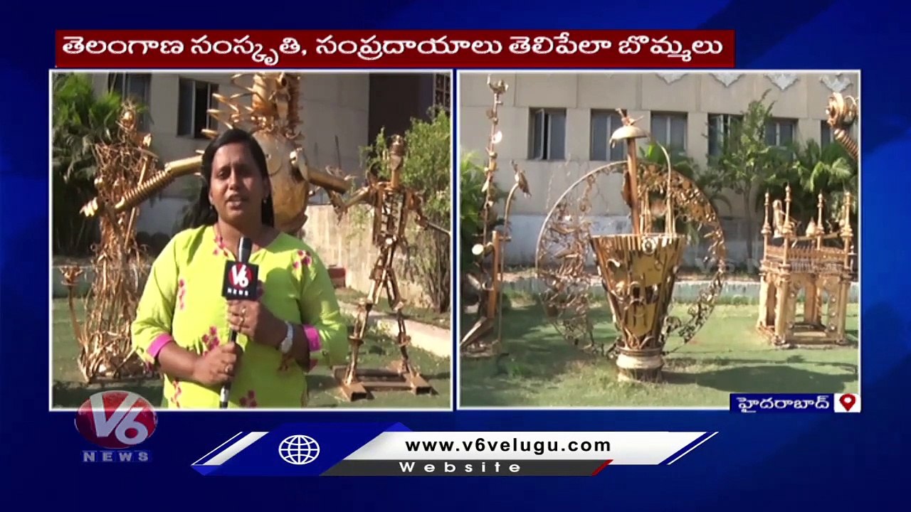 Exhibition With Old Vehicles  Spare Parts _ Car And Bike  Accessories Exhibition _ Ravindra Bharati