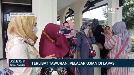 Terlibat Tawuran, Pelajar Ujian di Lapas
