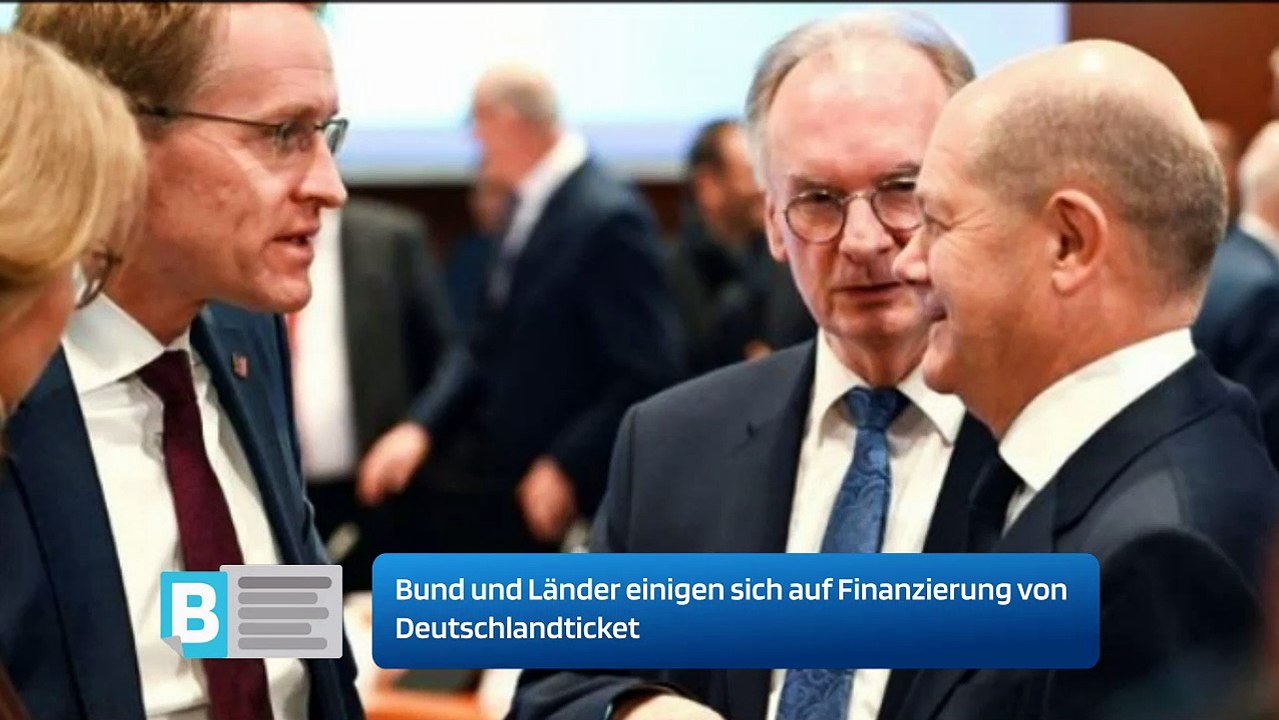 Bund und Länder einigen sich auf Finanzierung von Deutschlandticket