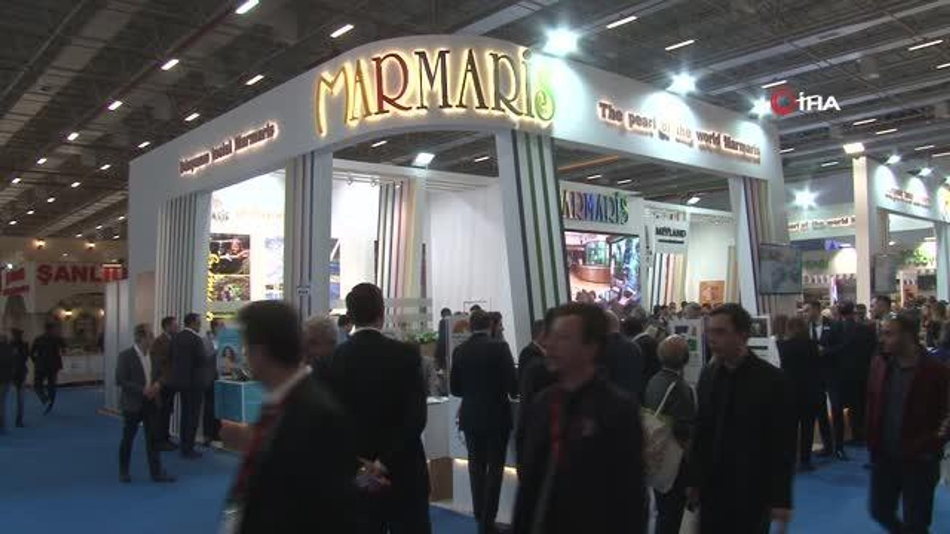 ⁣Travel Turkey İzmir Fuarı'nda Marmaris'e ziyaretçilerden yoğun ilgi