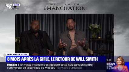 Huit mois après la gifle des Oscars, Will Smith fait son grand retour dans "Emancipation"