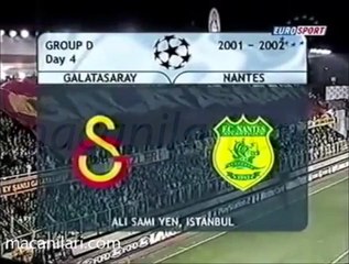 Download Video: Galatasaray 0-0 FC Nantes 16.10.2001 - 2001-2002 UEFA Champions League Group D Matchday 4