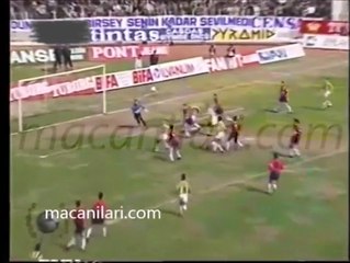 Adana Demirspor 0-1 Fenerbahçe 26.02.1995 - 1994-1995 Turkish 1st League Matchday 23
