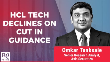 HCL Tech Tumbles In Trade After Management Lowers Guidance