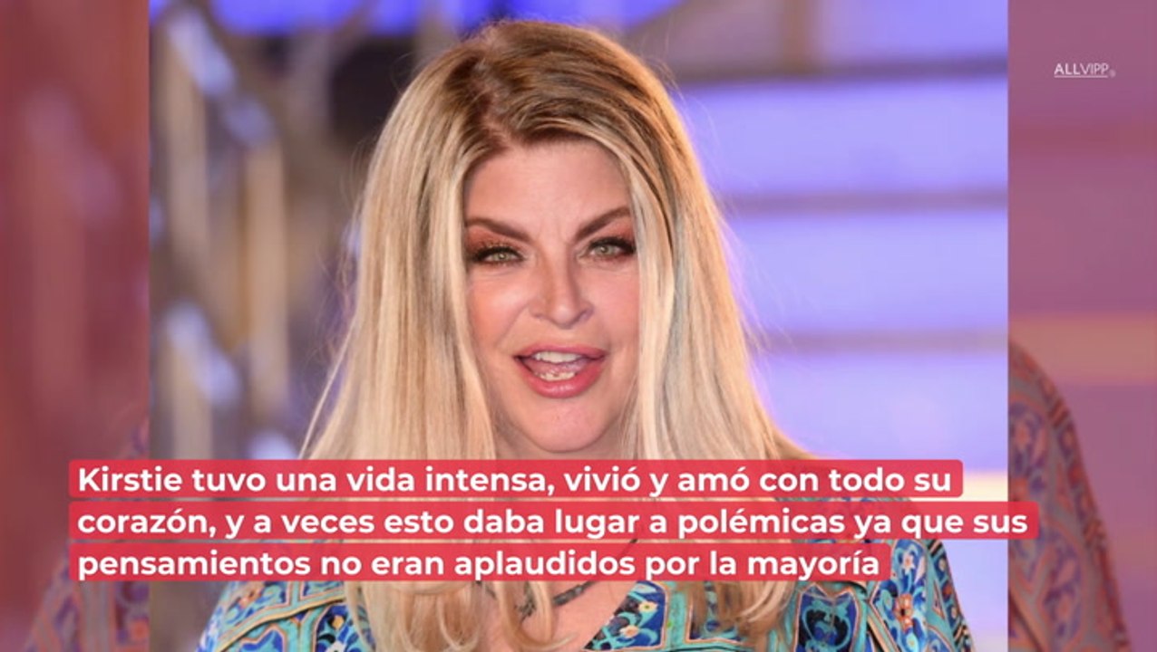 La intensa y controvertida vida de Kirstie Alley: cienciología y apoyo a Trump