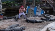 Riding out Hurricane Ian with gators