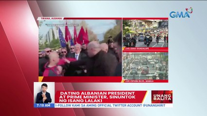 Dating Albanian President at Prime Minister, sinuntok ng isang lalaki | UB