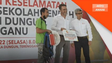 Hibiscus Petroleum | Empat kampung terejas banjir terima bantuan