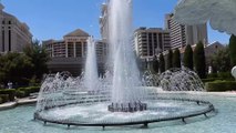 (ASMR) The fountains at Caesars Palace in Las Vegas.