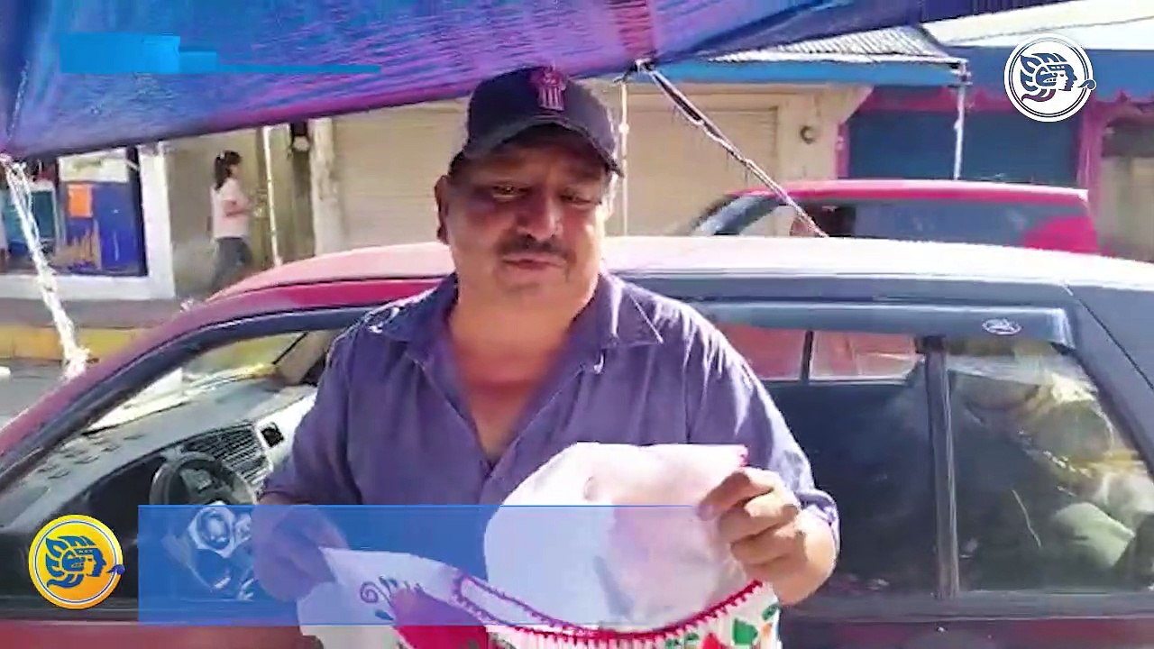 Comerciantes ambulantes que arriban cada año reportan bajas ventas