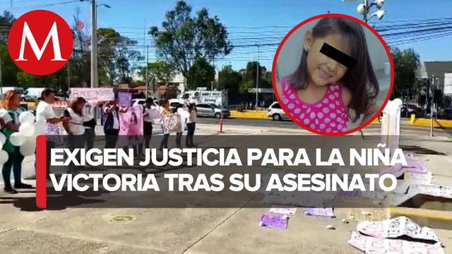 En Querétaro, familiares de Victoria Guadalupe exigen pena máxima contra presunto asesino