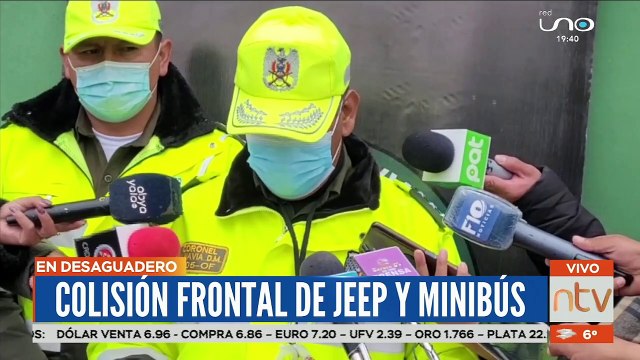 Accidente de tránsito en la carretera a Desaguadero dejo el saldo de 11 personas heridas