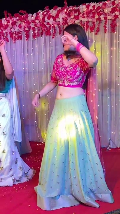 Dance performance in wedding ceremony