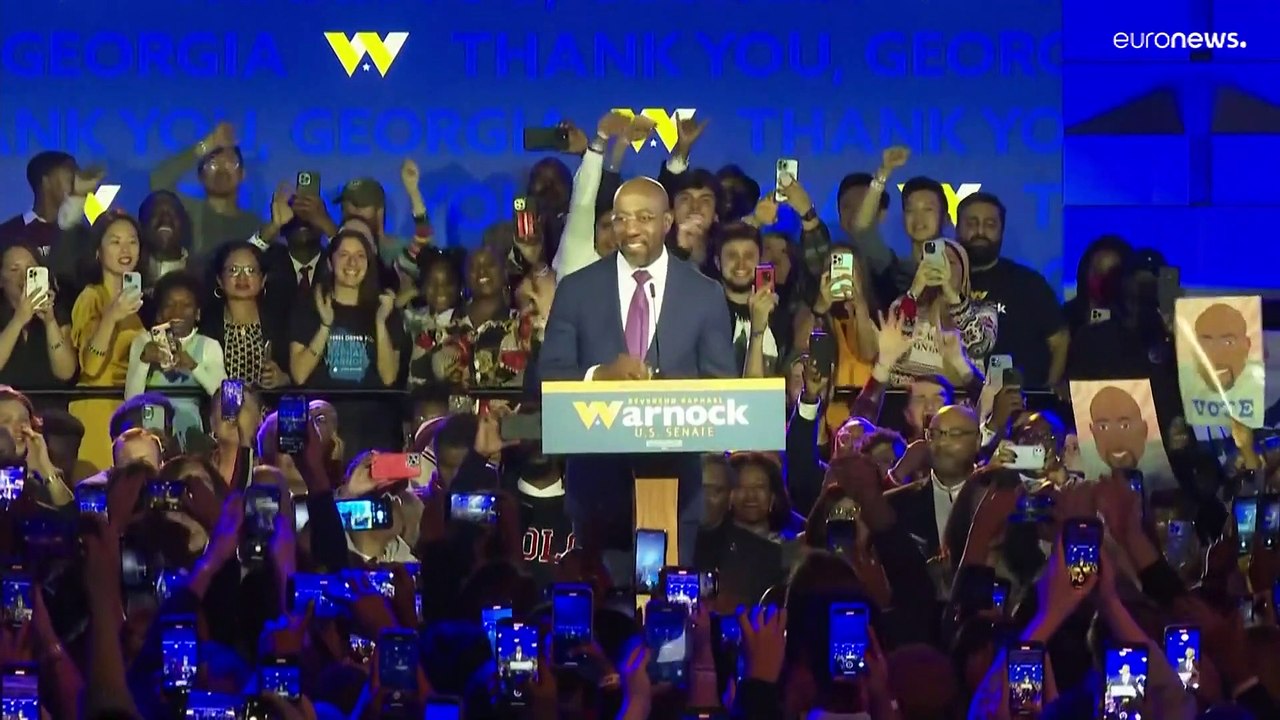 Demokrat Warnock gewinnt in Georgia und sichert Biden Mehrheit im Senat