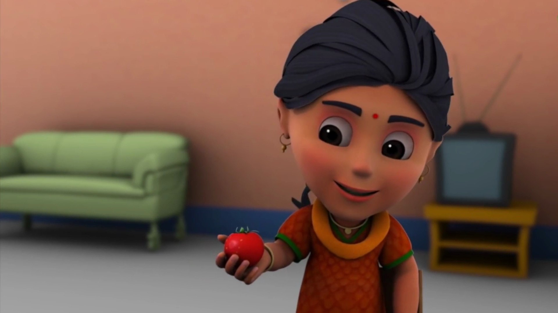 Lal Tamatar | Hindi Rhymes | Funny kids song - video Dailymotion