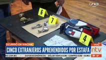 La FELCC detuvo a cinco ciudadanos colombianos acusados del delito de estafa y asociación delictuosa.