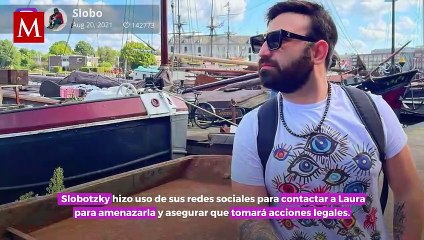 Slobotzky responde con amenaza a fan que exhibió su supuesta infidelidad