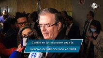 Marcelo Ebrard confía en que Morena aceptará debate entre las corcholatas