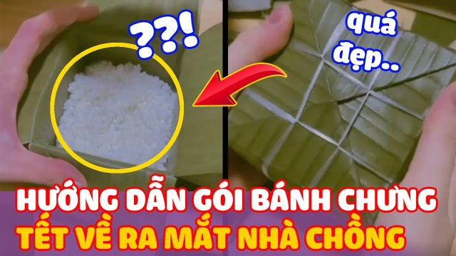 Nghệ cả nồi: Đã tìm ra cách Gói Bánh Chưng giúp các Nàng Dâu Tương Lai ghi điểm