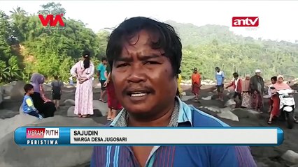 JALUR MALANG-LUMAJANG VIA JEMBATAN GLADAK PERAK DITUTUP AKIBAT MATERIAL VULKANIK