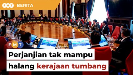 Perjanjian gabungan tak boleh halang kejatuhan kerajaan, kata penganalisis