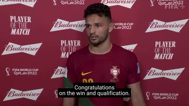 Portugal vs Switzerland 6:1 Highlights & Interview - Goncalo Ramos talks about Portugal's victory Portugal vs. Schweiz 6:1 Highlights & Interview - Goncalo Ramos spricht über Portugals Sieg