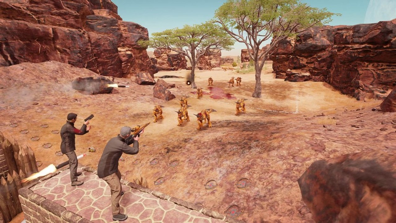 Survival-Geheimtipp Standed: Alien Dawn enthüllt neues Wüstengebiet für Weltraum-Siedler