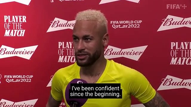 Brazil vs South Korea 4-1 Highlights & Interview - Neymar Jr. praises all his teammates and singles out Raphinha to share the award with