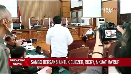 Ferdy Sambo Akan Bersaksi untuk Richard Eliezer Cs di Ruang Sidang PN Jaksel!