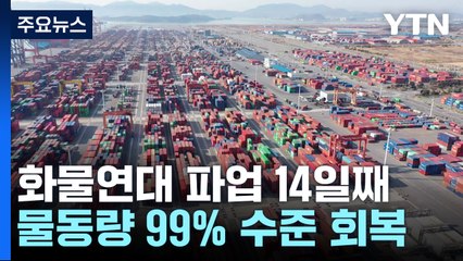 항만 물동량 99% 회복...업무 재개 현장조사 속도 / YTN