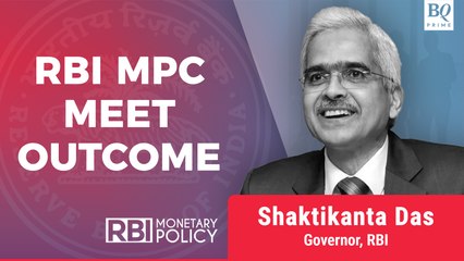 RBI Governor Shaktikanta Das Announces Monetary Policy Decision